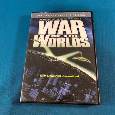 1953 H.G.WELLSâ€™ â€œTHE WAR OF THE WORLDSâ€ CLASSIC THRILLER MOVIE DVD
