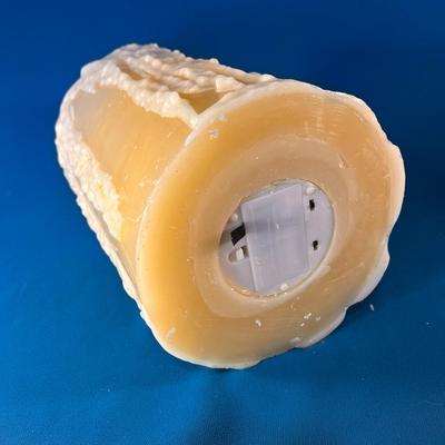 BIG DRIPPY FLICKERING LIGHT UP CANDLE BATTERY OPERATED WORKS!
