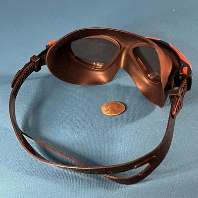 â€œTHE DEVILâ€™S GOGGLESâ€ MIRRORED SPORT GOGGLES WITH RED FLAMES BY DOLFINO