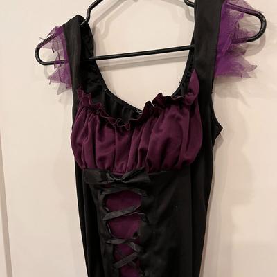 SASSY PURPLE, BLACK WITCHâ€™S COSTUME