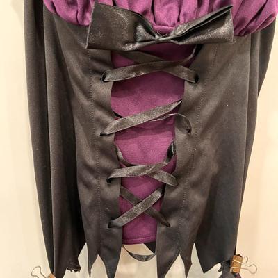 SASSY PURPLE, BLACK WITCHâ€™S COSTUME