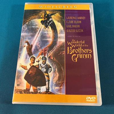 1962 â€œTHE WONDERFUL WORLD OF THE BROTHERS GRIMMâ€ MOVIE DVD 