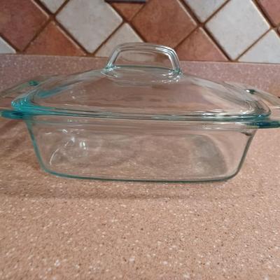Pyrex Glass Casserole Dish with Glass Lid