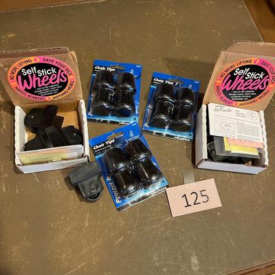 Furniture wheels & chair leg guards