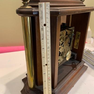 Beautiful Colonial Chime Mantle Clock  Needs work