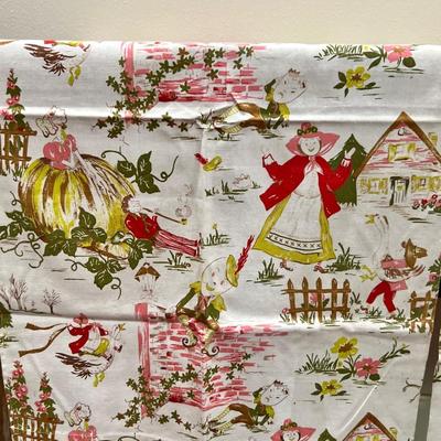 8 Vintage Nursery Rhymes Humpty Dumpty Valances. *Read Details