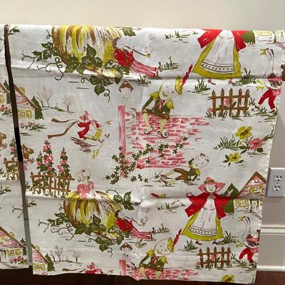 8 Vintage Nursery Rhymes Humpty Dumpty Valances. *Read Details