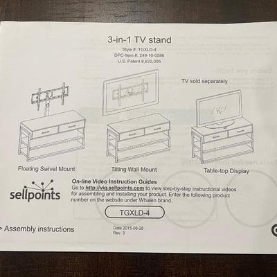 3-in-1 TV Stand