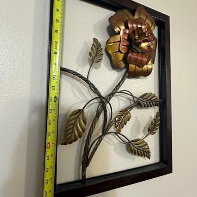 Metal Flower Wall Art