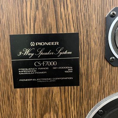 PIONEER Speaker System
