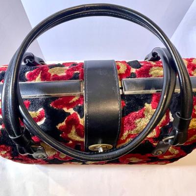 Vintage carpet bag purse