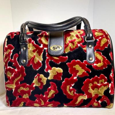 Vintage carpet bag purse