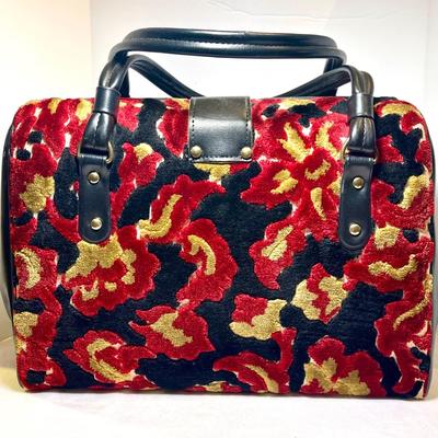 Vintage carpet bag purse