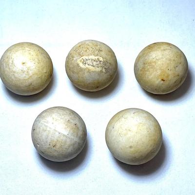 Clay marbles