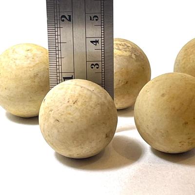 Clay marbles