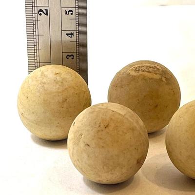Clay marbles