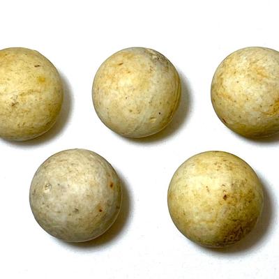 Clay marbles