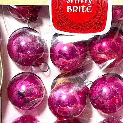 Shiny Brite and other vintage ornaments