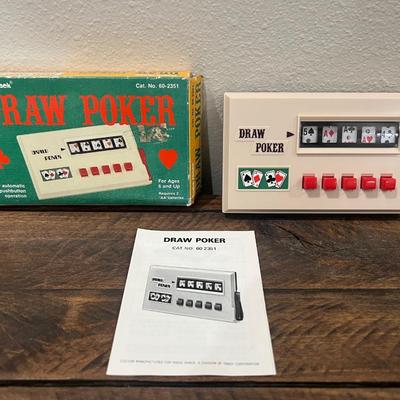 3 Vintage Handheld Electronic Games