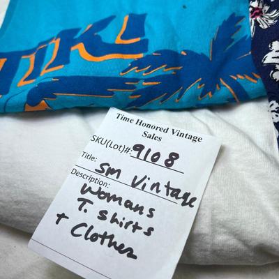 Small Vintage woman's clothes and vintage T. Shirts