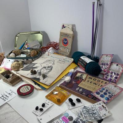 Vintage Sewing and knitting lot vintage thimbles