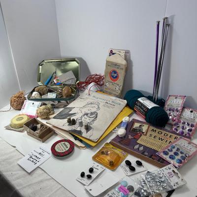 Vintage Sewing and knitting lot vintage thimbles