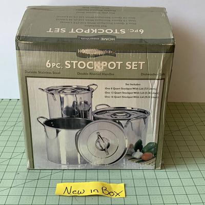 6 Piece Stockpot Set