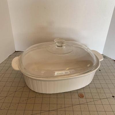 Casserole Dish - French White