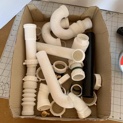 PVC Pipes and Drain Cleaner