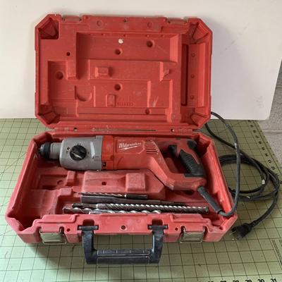 Milwaukee Handheld Power Drill and Case