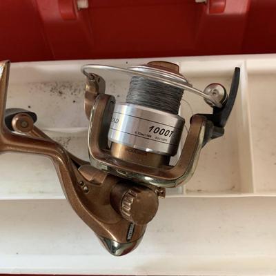 CopperHead Reel and Tackle Box