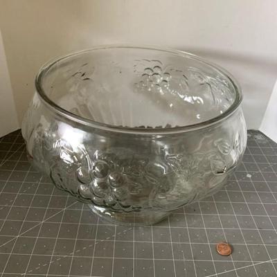 Glass Punch Bowl
