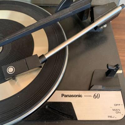 Vintage Panasonic Model 60 Record Player