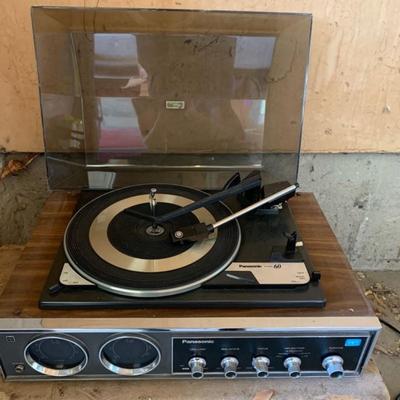 Vintage Panasonic Model 60 Record Player