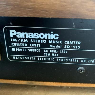 Vintage Panasonic Model 60 Record Player