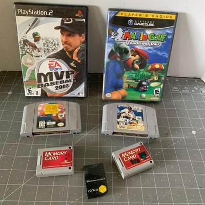 Video Games & Memory Cards