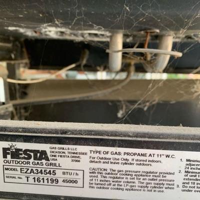 Fiesta Propane Grill with Cover