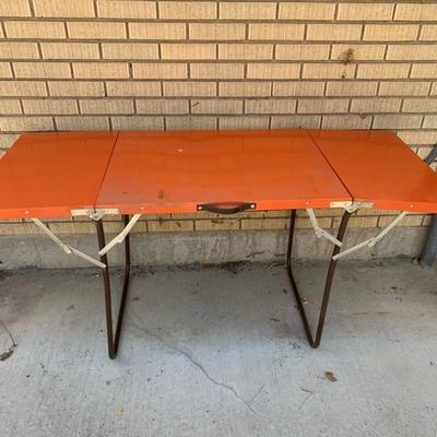Mid-Century Camp Table