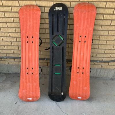 Kids Plastic Snowboards