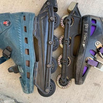 Roller Blades and Blade Bags