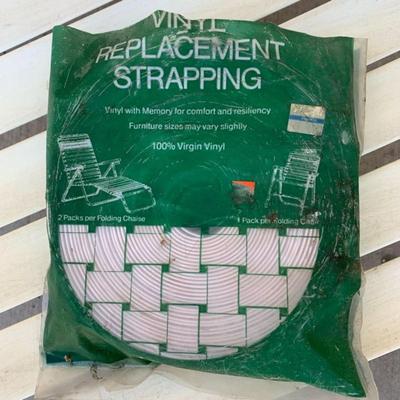 Vinyl Strap Lounger and Rocker
