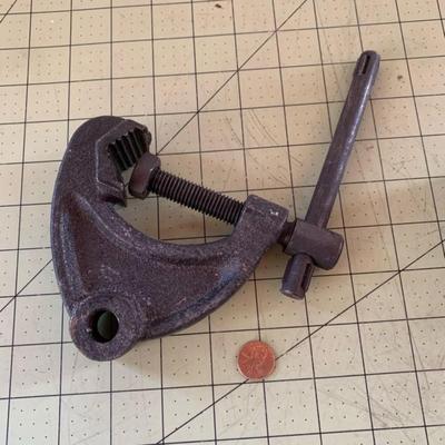 Clamp and Tape Measure