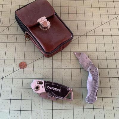 Utility Knives and Case