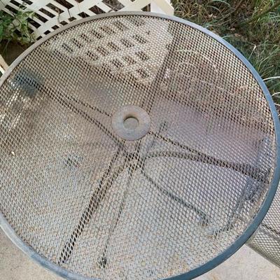 Iron Cafe Patio Furniture