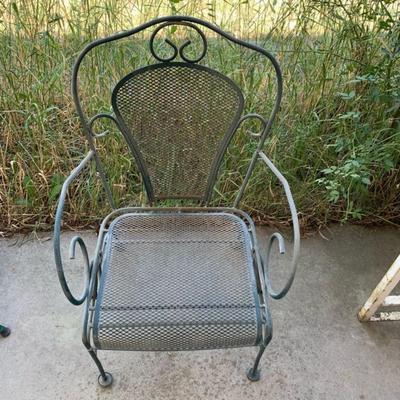 Iron Cafe Patio Furniture