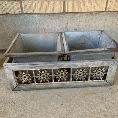 Metal Plant Pot Bundle