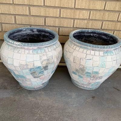 Mosaic Plant Pots