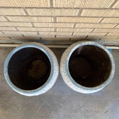 Mosaic Plant Pots