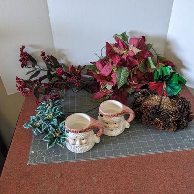 Christmas Flowers & Mugs