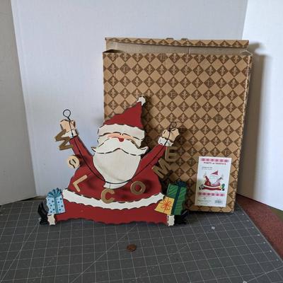 Welcome Santa Sign